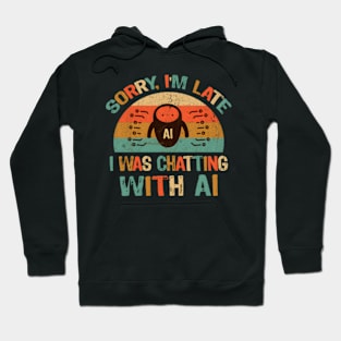 Cting With Ai Cbot Ificial Intelligence Hoodie